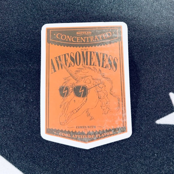 Awesomeness Witchy Sorceress Supreme Potion B0ttle Label Sticker - Picture 2 of 7